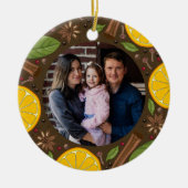 Glühwein, gewürzt keramik ornament (Vorne)