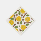 Glühwein, gewürzt serviette (Ecke)