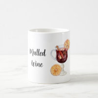 Glühwein Orangenscheiben Zimtstange