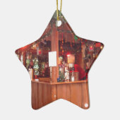 Glühwein-Stand in Hamburg Keramikornament (Links)