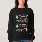 "Glühwein Wichtel" Sweatshirt (Vorderseite)