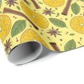 Glühwein, würzig geschenkpapier (Rolleneckpunkt)