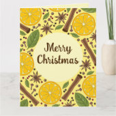 Glühwein, würzig karte (Vorderseite)