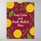 Glühwein, würzig poster (Vorne)