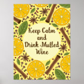 Glühwein, würzig poster (Vorne)