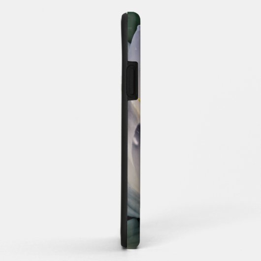 Glühweiße Lotus-Blume Case-Mate iPhone Hülle (Hinten/Rechts)