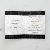 Glühwürfelturm - Französische Hochzeit Einladungen (Innenseite)