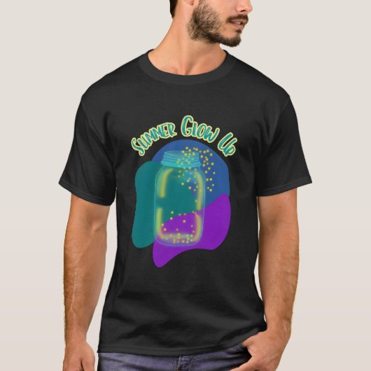 Glühwürmchen-Boho-Camp-Sommerglanz T-Shirt (Vorderseite)