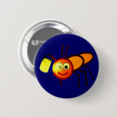 Glühwürmchen firefly firebug button (Vorne & Hinten)
