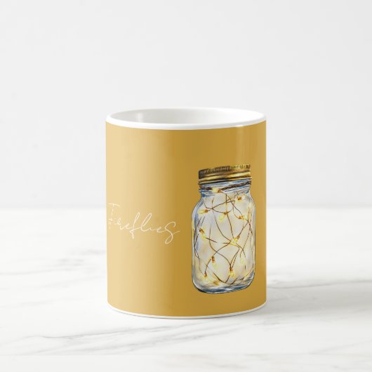 Glühwürmchen Glas Kaffeetasse (Mittel)