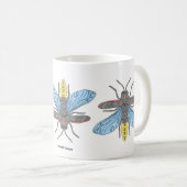 Glühwürmchen - Klassischer Becher Kaffeetasse (VorderseiteRechts)