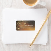 Glühwürmchen-Krüge-Äste Hochzeit Adressaufkleber (Insitu)