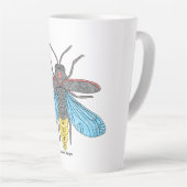 Glühwürmchen - Latte Tasse (Rechte Ecke)