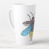 Glühwürmchen - Latte Tasse (Linke Ecke)