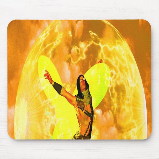 Glühwürmchen Mousepad (Vorne)