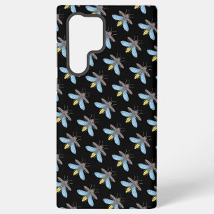 Glühwürmchen (schwarz) - Samsung Case Galaxy Hülle