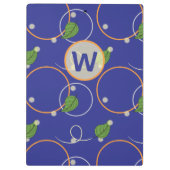 Glühwürmchen über der Wasserklammer Klemmbrett (Rückseite)