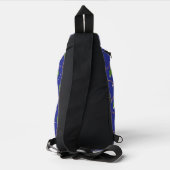 Glühwürmchen über Wasser Crossbody Bag (Rückseite)