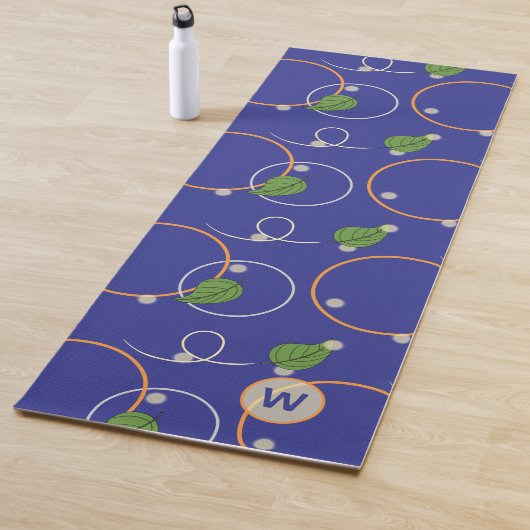 Glühwürmchen über Wasser-Yoga-Mat Yogamatte (Beispiel)