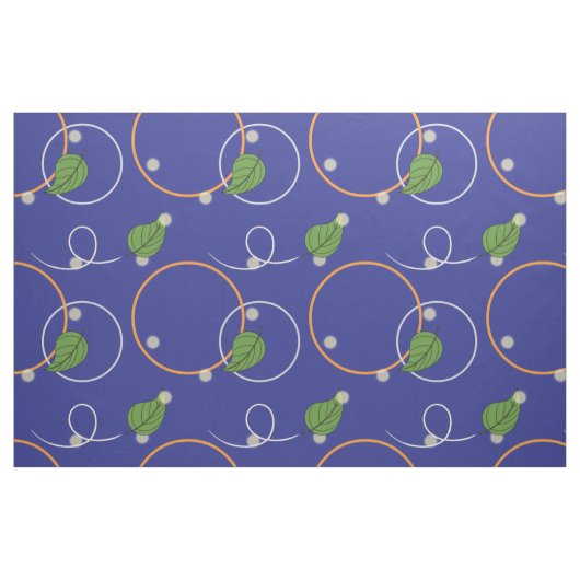 Glühwürmchen über Wasserstoff Stoff (Fat Quarter (45,7 x 55,9 cm))
