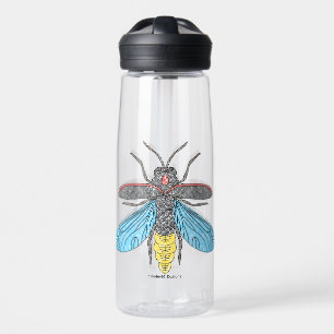 Glühwürmchen - Wasserflasche Trinkflasche