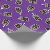 Glukometer Geschenkpapier (Ecke)
