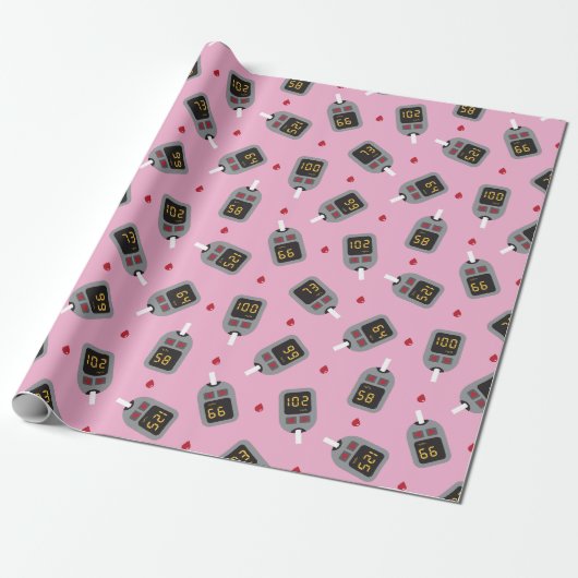 Glukometer Geschenkpapier (Ungerollt)