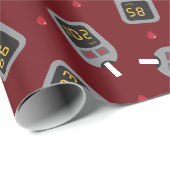 Glukometer Geschenkpapier (Rolleneckpunkt)
