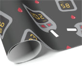 Glukometer Geschenkpapier (Rolleneckpunkt)