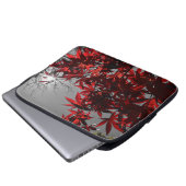 Glut der Herbstes Laptopschutzhülle (Vorne Knopf)