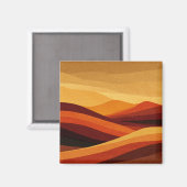 Glut der schweigenden Dünen Magnet (Vorderseite/Rückseite)