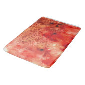 Glut entfaltet sich badematte (Schrägansicht)