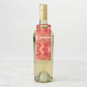 Glut entfaltet sich flaschenanhänger (Auf Flasche)