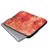 Glut entfaltet sich laptopschutzhülle (Vorne Knopf)