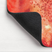 Glut entfaltet sich mousepad (Ecke)