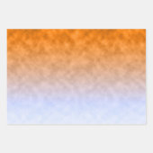 Glut in den Himmel Geschenkpapier Set (Vorderseite 2)
