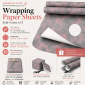 Glut in Dunst Geschenkpapier Set