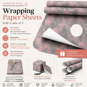 Glut in Dunst Geschenkpapier Set