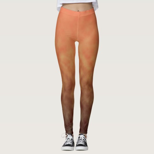 Glutaschenebene Leggings (Vorderseite)