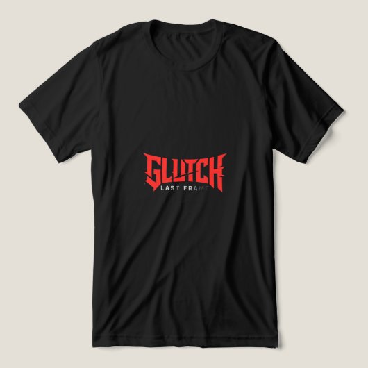 GLUTCH Last Frame – Competitive Gaming Streetwear Tri-Blend Shirt (Design Vorderseite)