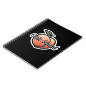 Glute Squad Peach Fitness Workout Notizblock (Linke Seite)