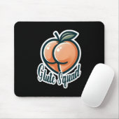 Glute Squad Peach Hintern Glutes Gym Fitness Mousepad (Mit Mouse)