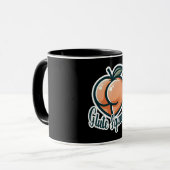 Glute Squad Peach Hintern Glutes Gym Fitness Tasse (Vorderseite Links)