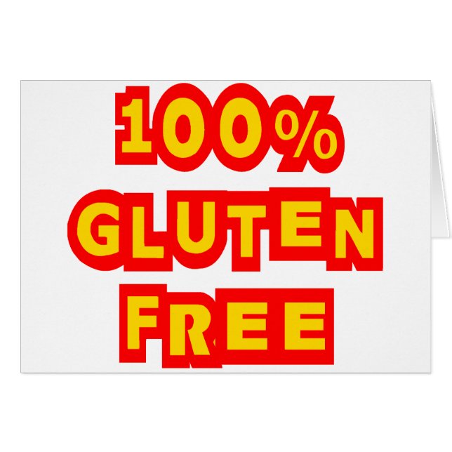 Gluten 100% geben frei (Vorderseite (Horizontal))