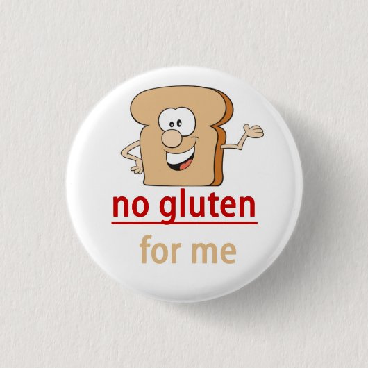 Gluten-Allergie-Alarm Button (Vorderseite)