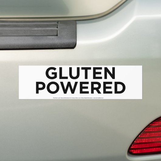 Gluten angetrieben autoaufkleber (Auf Auto)