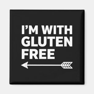 Gluten-Bewusstsein ich bin mit Gluten Magnet