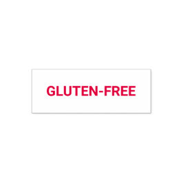 Gluten-free Allergy Friendly Permastempel