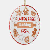 Gluten Free Baking Crew Keramik Ornament (Rechts)