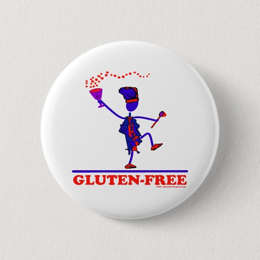 GLUTEN-FREI BUTTON (Vorderseite)